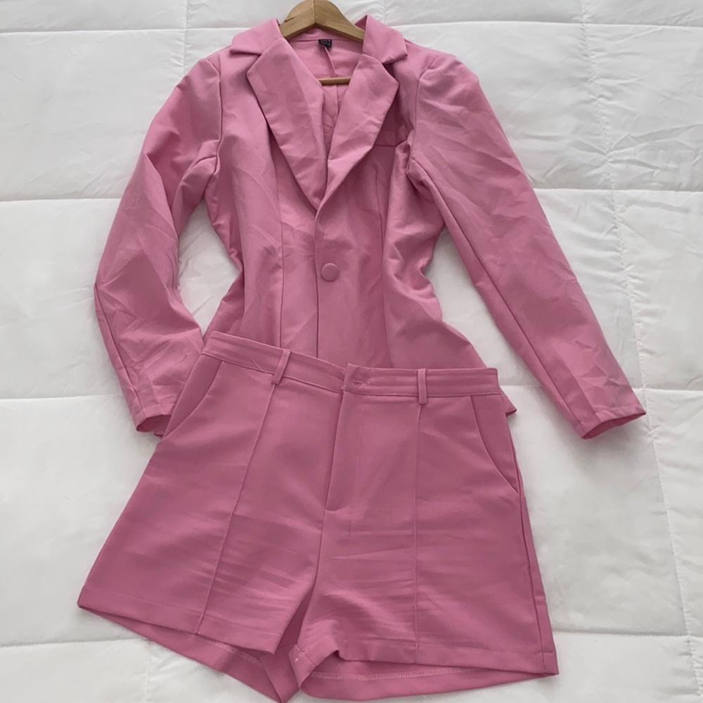 Shein Blazer and Shorts